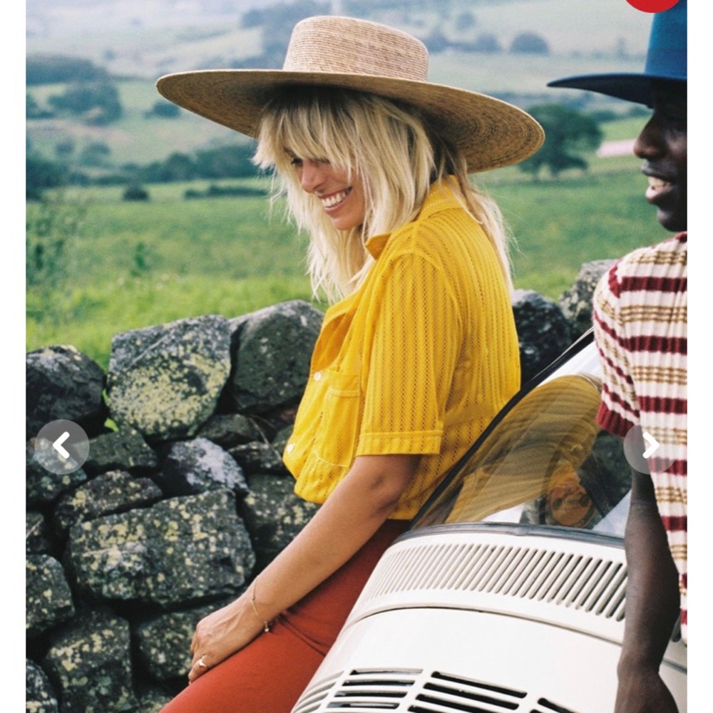 Ultra Wide Palma Boater Sun Hat